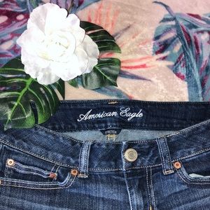 American Eagle Stretch Jean Shorts